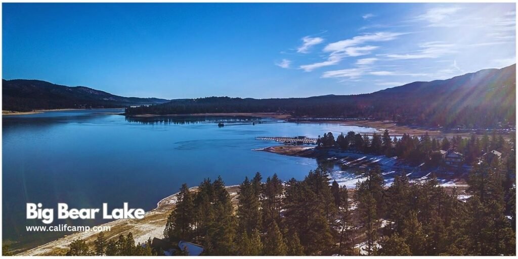 Big Bear lake in California