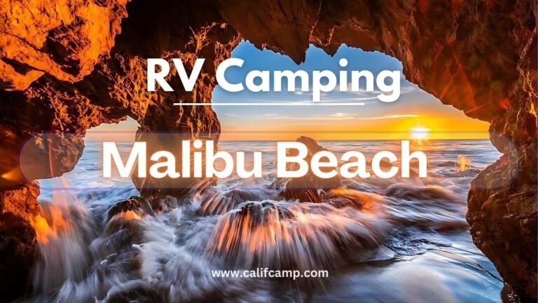 Malibu Beach RV Camping in California