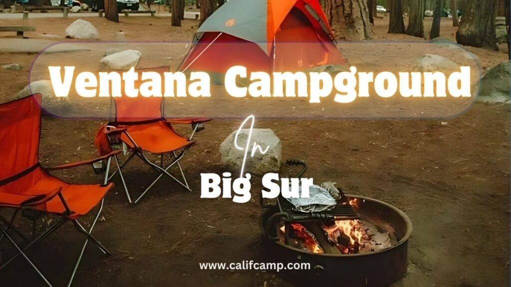 Ventana Campground in Big sur