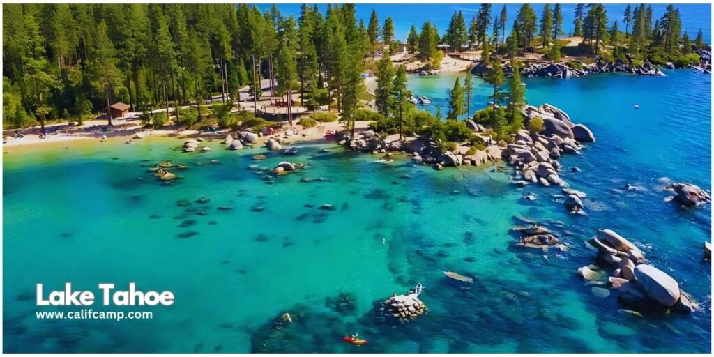 Lake Tahoe Campground in California