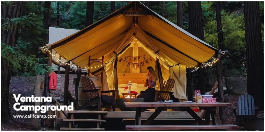 Ventana Campground in Big sur