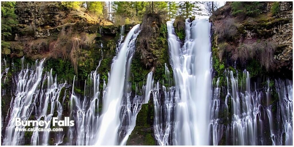 Burney Falls waterfall in California 