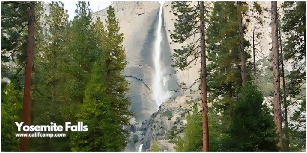 Yosemite Falls Waterfalls in California