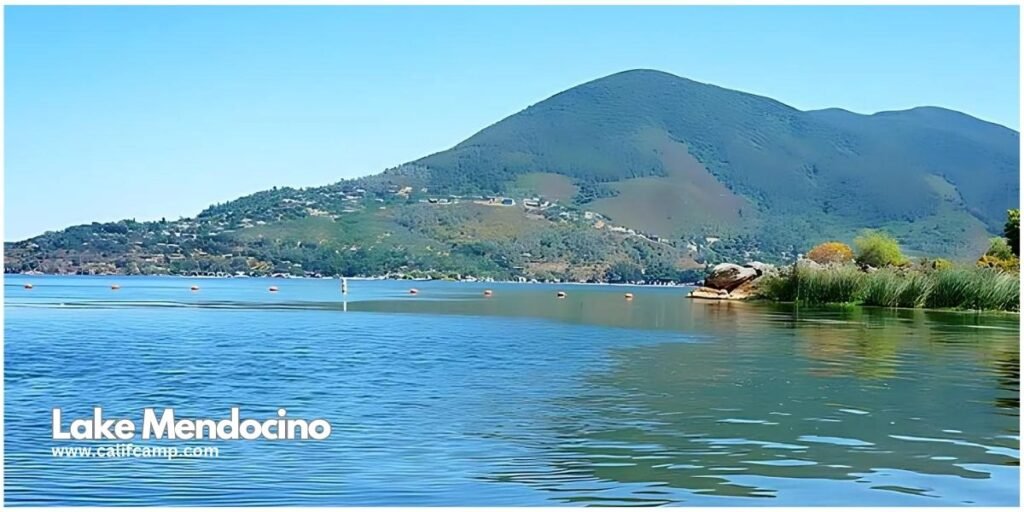 Lake Mendocino in California
