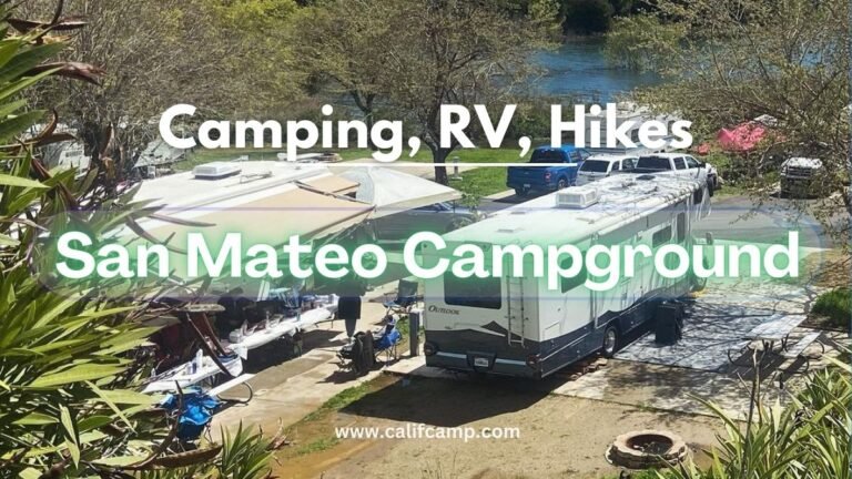 San Mateo Campground camping