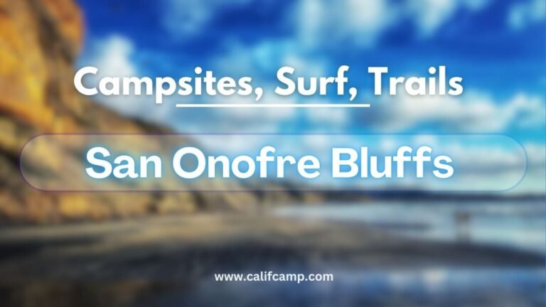 San Onofre Bluffs Camping