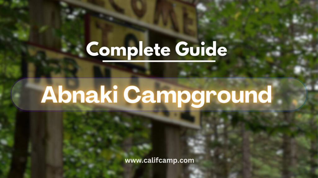 Abnaki Campground