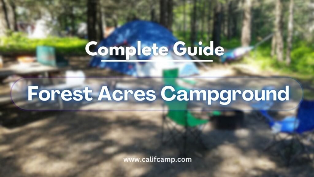 Forest Acres Campground